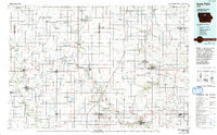 1984 Map of Iowa Falls, IA — High-Res, 1993 Print | Pastmaps